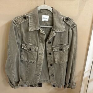 Hidden bomber jacket. Oversized.